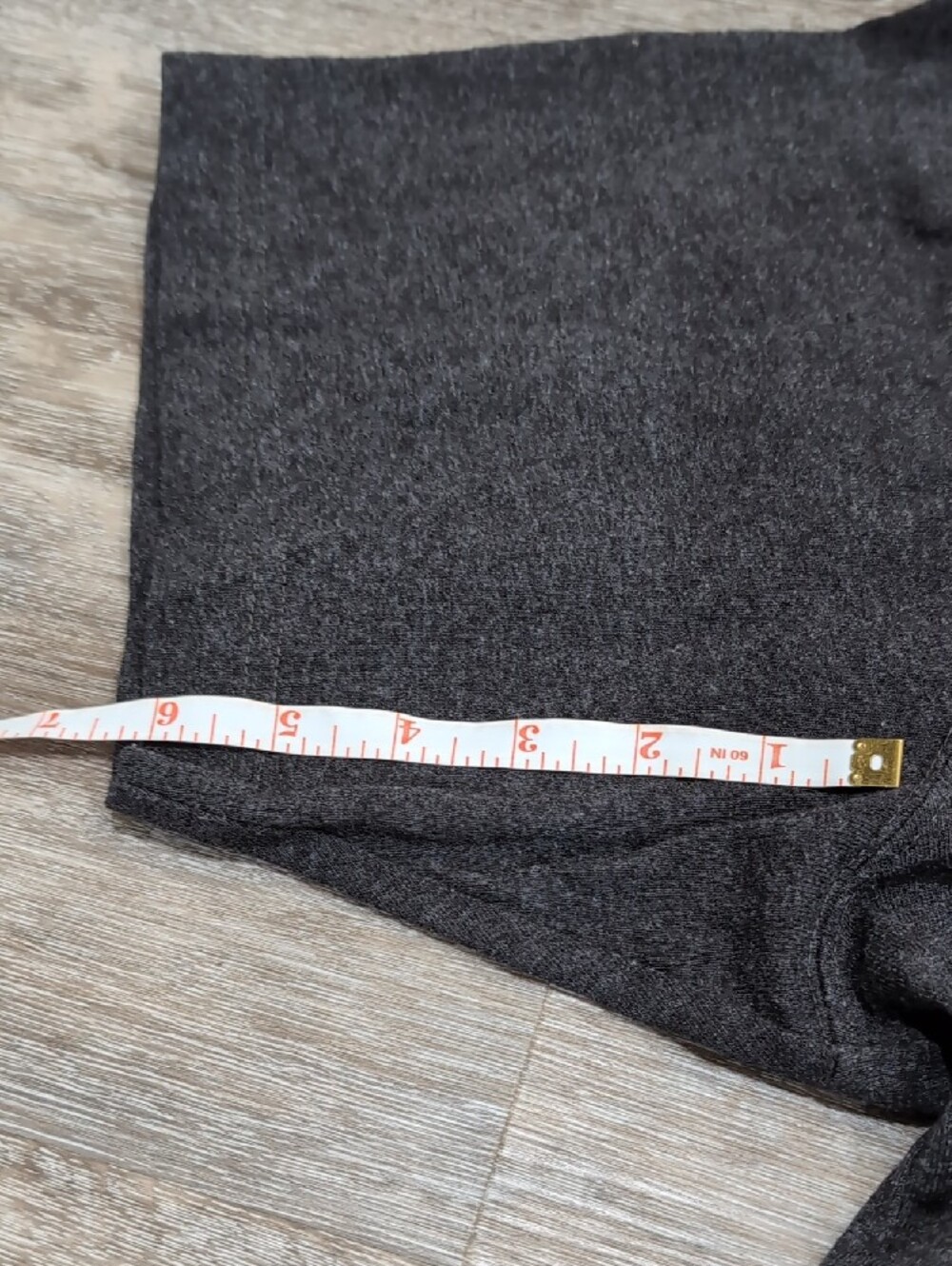 Carhartt Pocket Tee in Dark Charcoal with Gold Logo - Picture 5 of 7